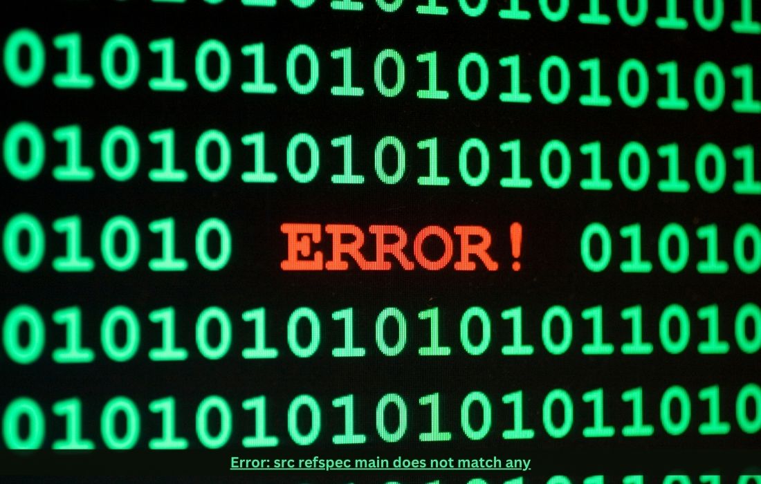 Error: src refspec main does not match any