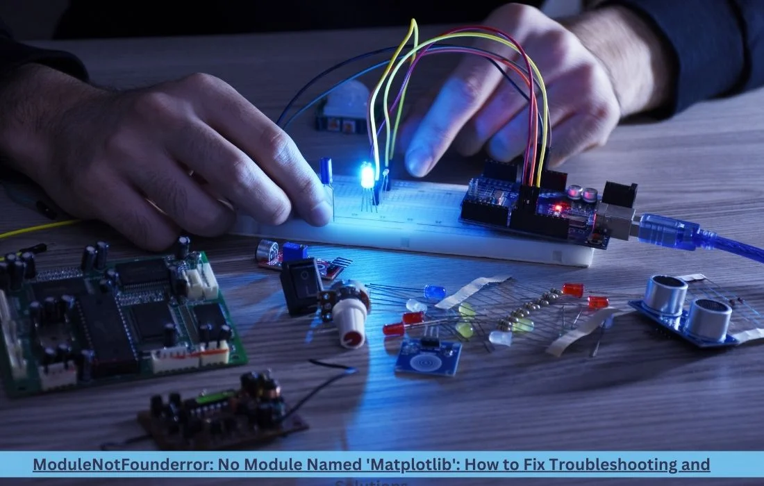 ModuleNotFounderror: No Module Named 'Matplotlib'